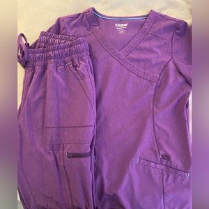 Scrubstar scrub set, purple.